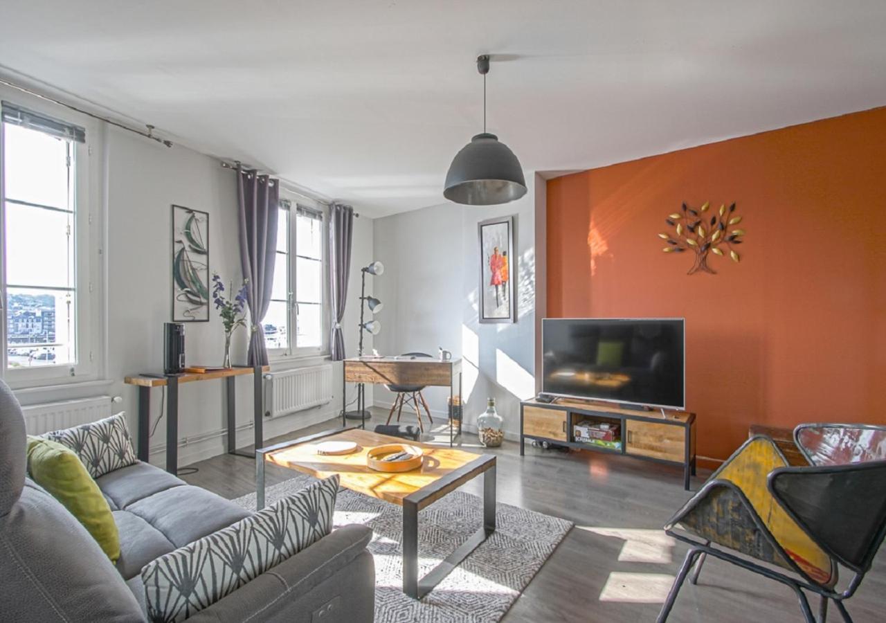 A Babord Fecamp Appartement Vue Port Et Mer Linge Inclus Εξωτερικό φωτογραφία