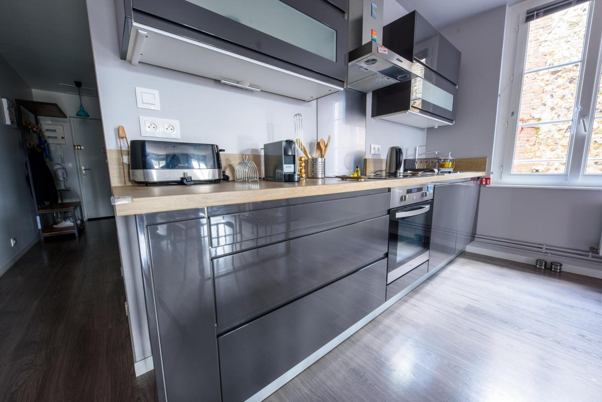 A Babord Fecamp Appartement Vue Port Et Mer Linge Inclus Εξωτερικό φωτογραφία