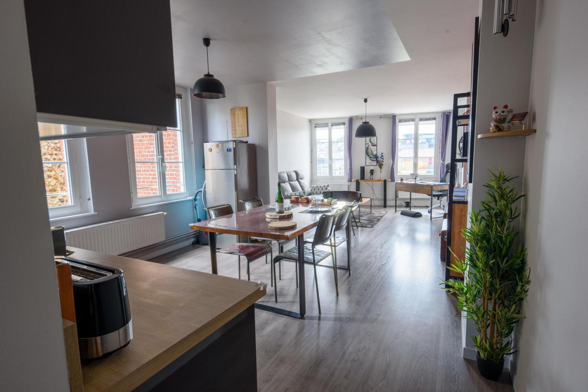 A Babord Fecamp Appartement Vue Port Et Mer Linge Inclus Εξωτερικό φωτογραφία